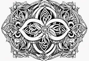 Witches knot tattoo idea