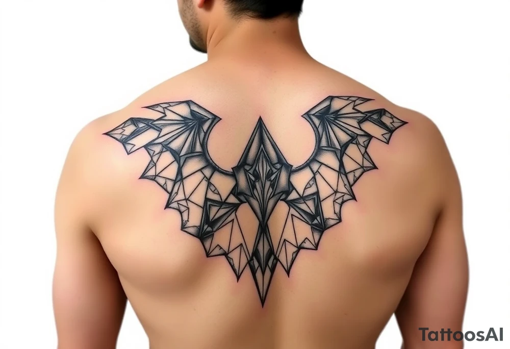 Geometric tattoo idea