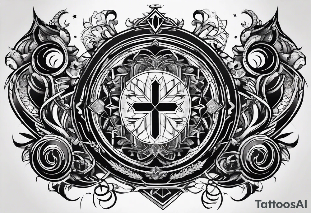 Brotherhood symbols tattoo idea