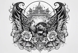 childhood trauma tattoo idea