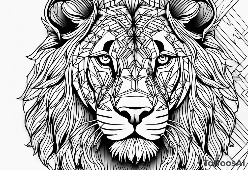 Sad,leo tattoo idea