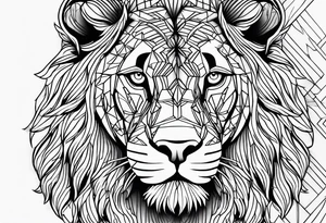 Sad,leo tattoo idea