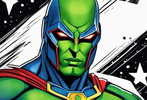 Martian Manhunter tattoo idea