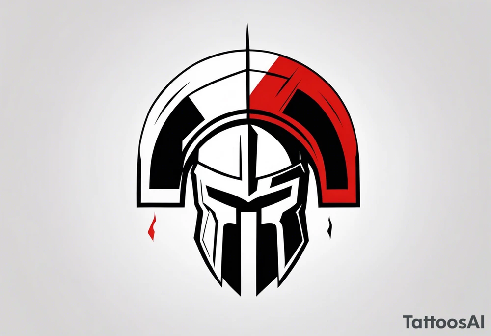 Ancient spartan symbol tattoo tattoo idea