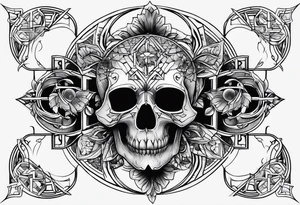 it is included 
humen from birth death cycle tattoo idea