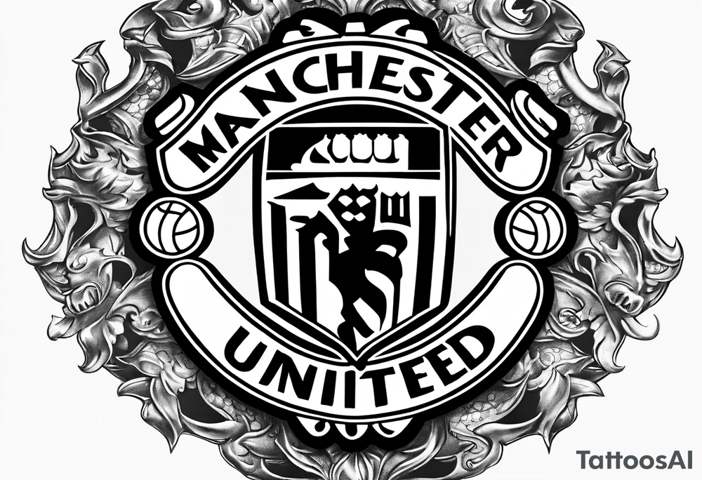 Manchester united
Red Devil heading a
football tattoo idea Manchester united
Red Devil heading a
football tattoo idea