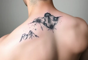 The milky way but make it ethreal tattoo idea