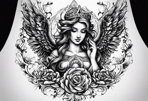 my sweet angel tattoo idea
