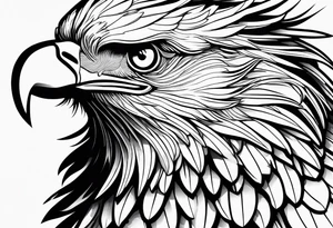 fish eagle tattoo idea