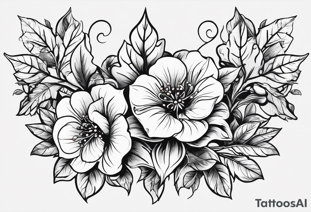 This tattoo will be on the back of the arm above the elbow. please add the numbers 31.8742° N, 91.1366° W, with very simple ivy vines on both sides. tattoo idea