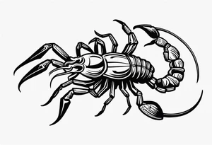 scorpion tattoo idea