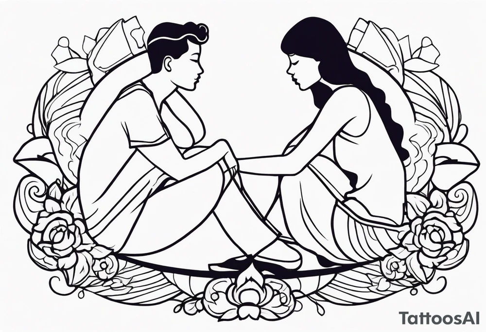 two people fucking tattoo idea