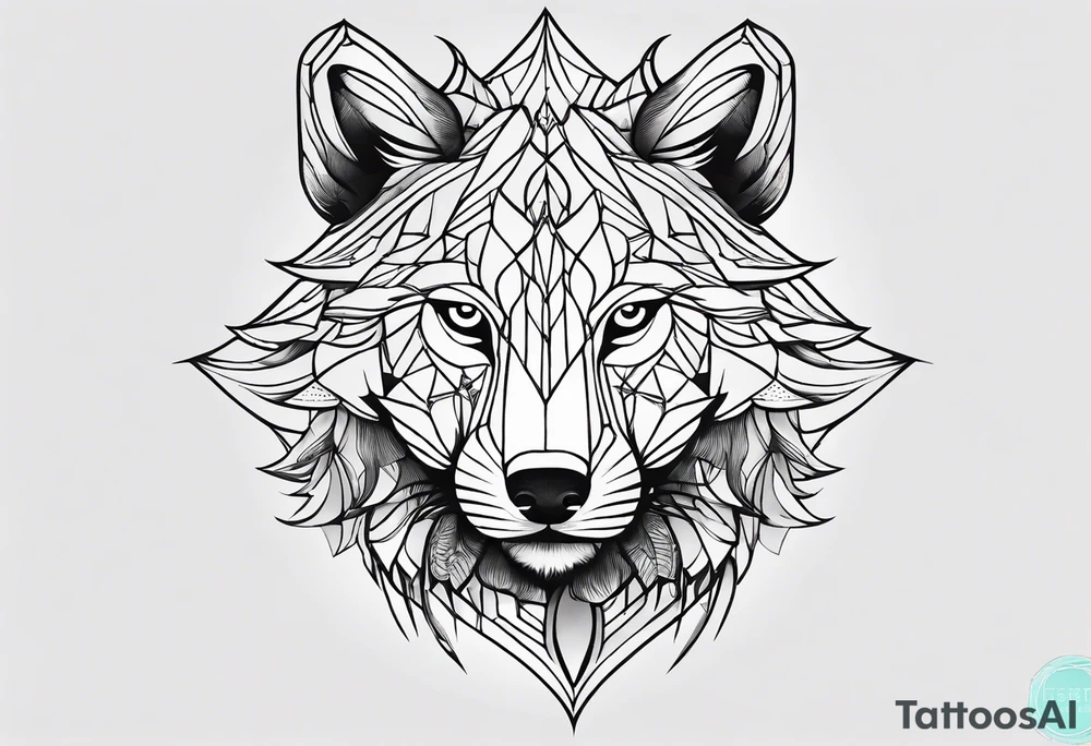 детская ножка на фоне львенок tattoo idea