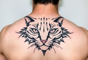 Black Cat tattoo idea