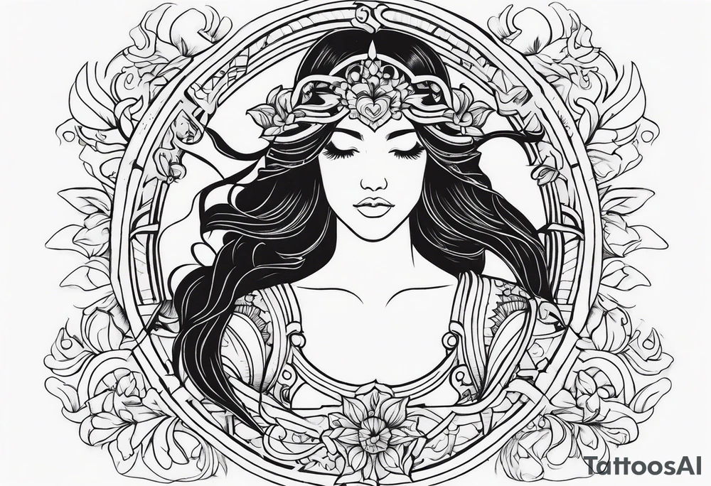 Virgo tattoo idea