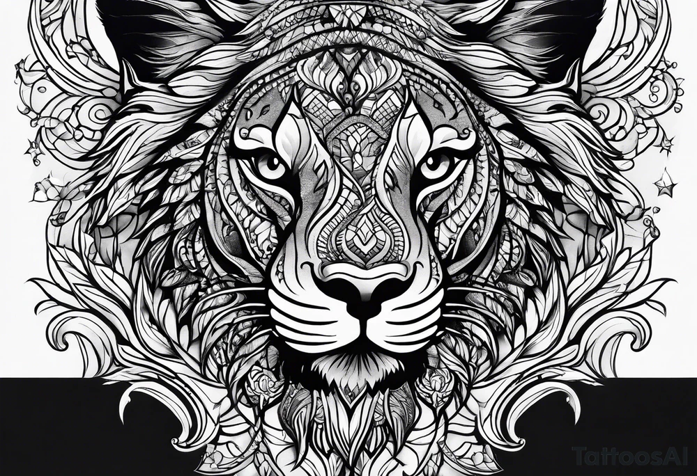 bark tattoo idea