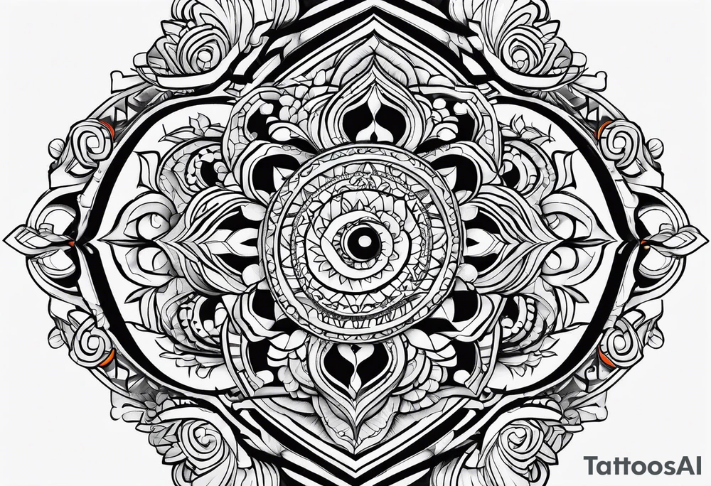 Indra’s background tattoo idea