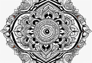 Indra’s background tattoo idea