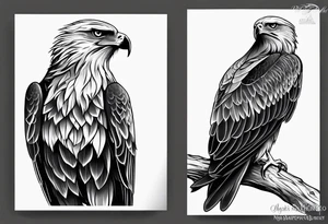 Black kite. Soft. Small. Child like. Environmental elements tattoo idea