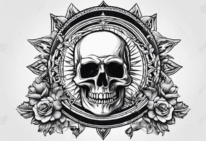 sun card games tattoo idea