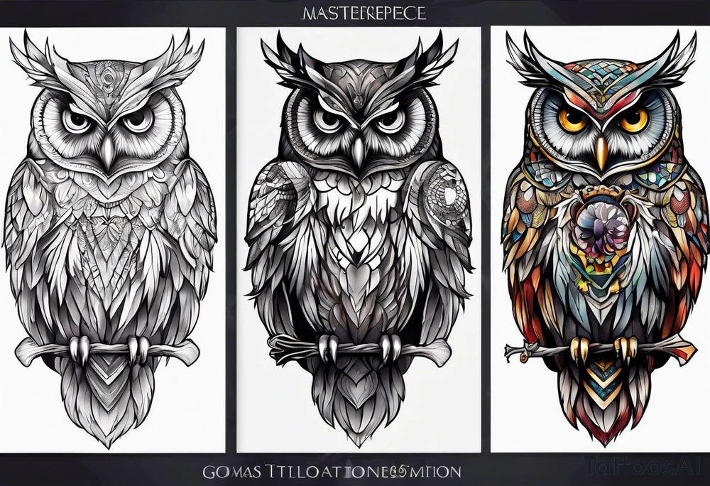 Seriously owl tattoo idea