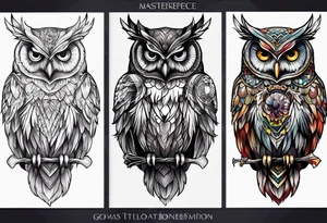 Seriously owl tattoo idea