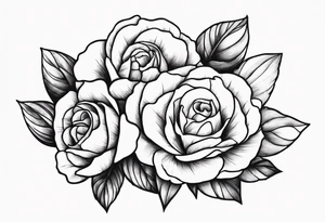 Zwei Rosen Leuchtturm tattoo idea