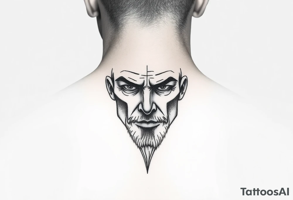 half face tattoo tattoo idea