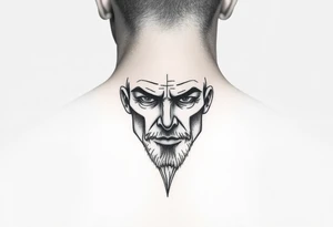 half face tattoo tattoo idea
