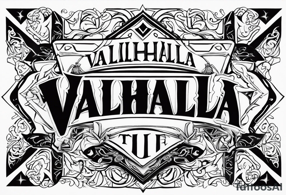 Valhalla tattoo idea