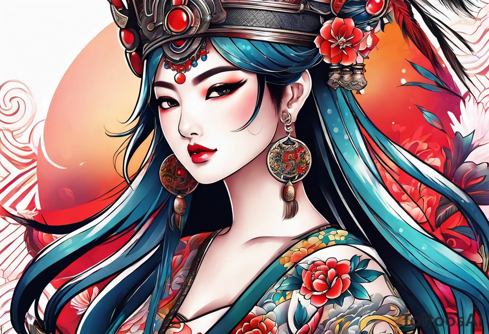 Shin Hati tattoo idea