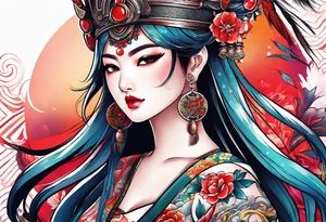Shin Hati tattoo idea
