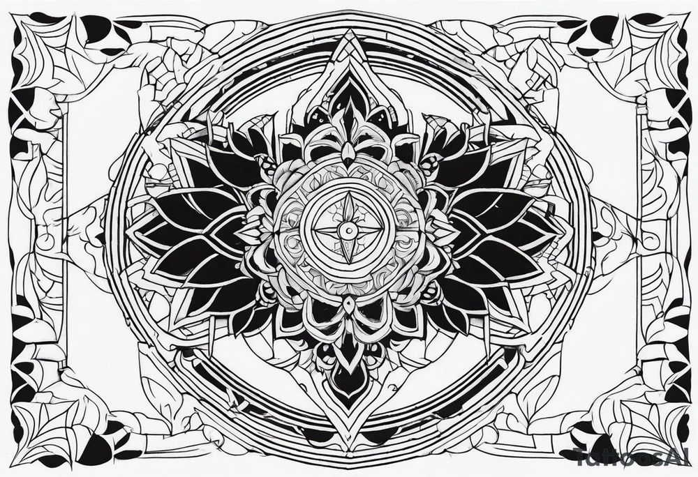 Techno tattoo idea
