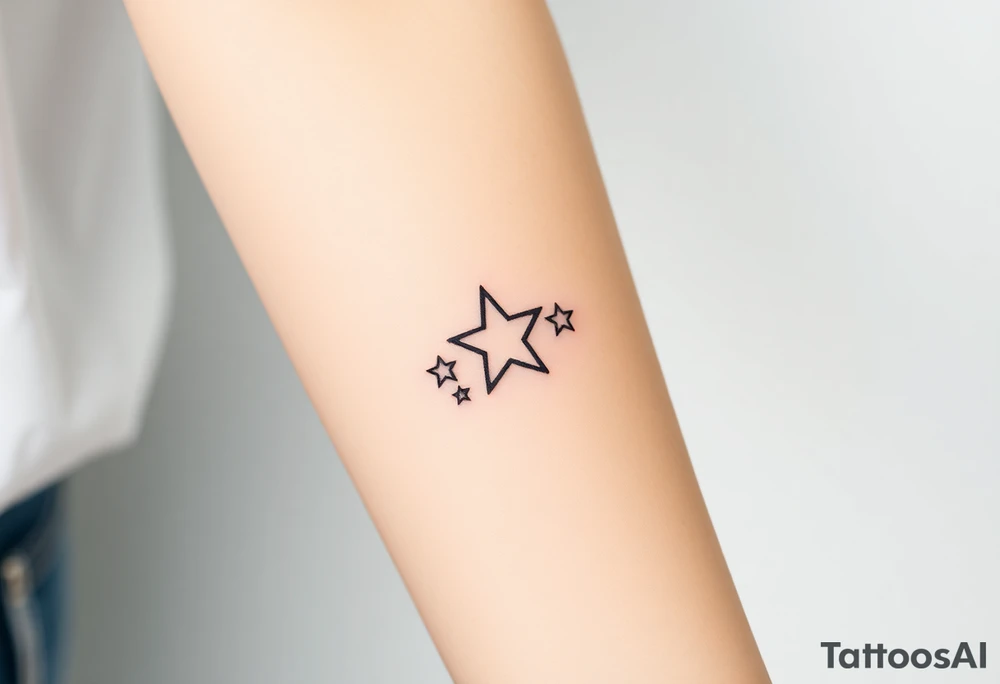 Stars tattoo idea