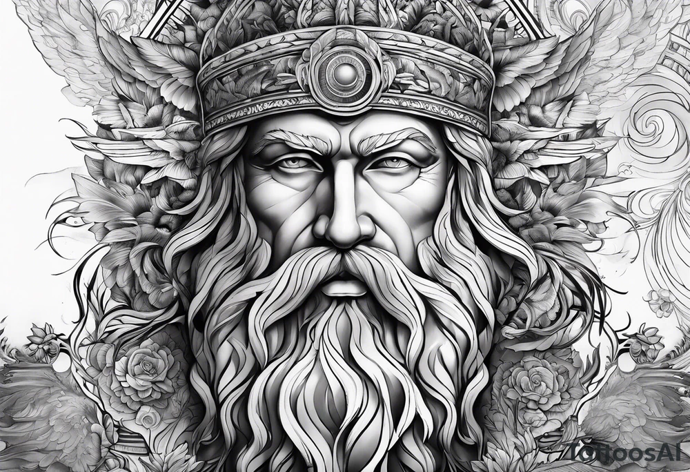 Zeus tattoo tattoo idea