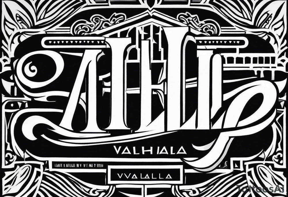 Valhalla 
 steps tattoo idea