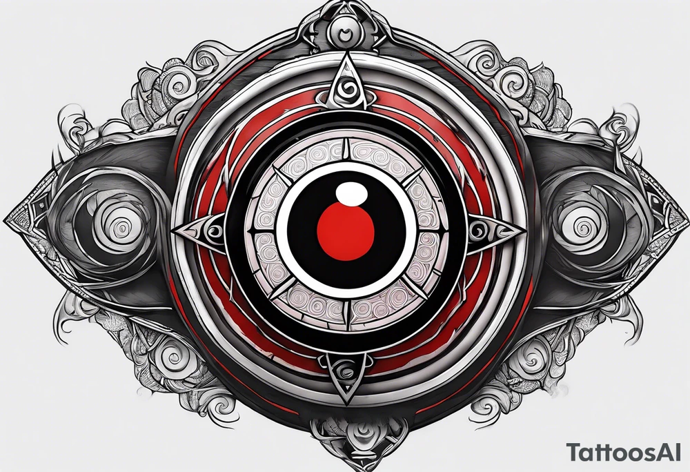 Tatto from Itachi with his mangekyou sharingan tattoo idea