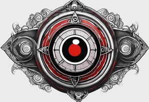 Tatto from Itachi with his mangekyou sharingan tattoo idea