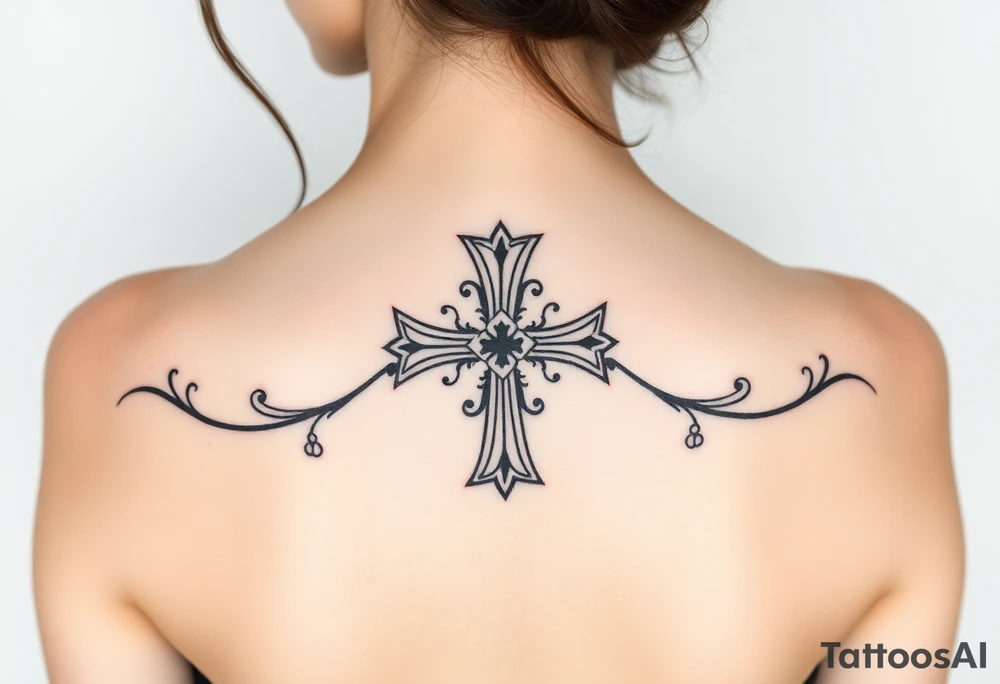 german iron cross tattoo idea