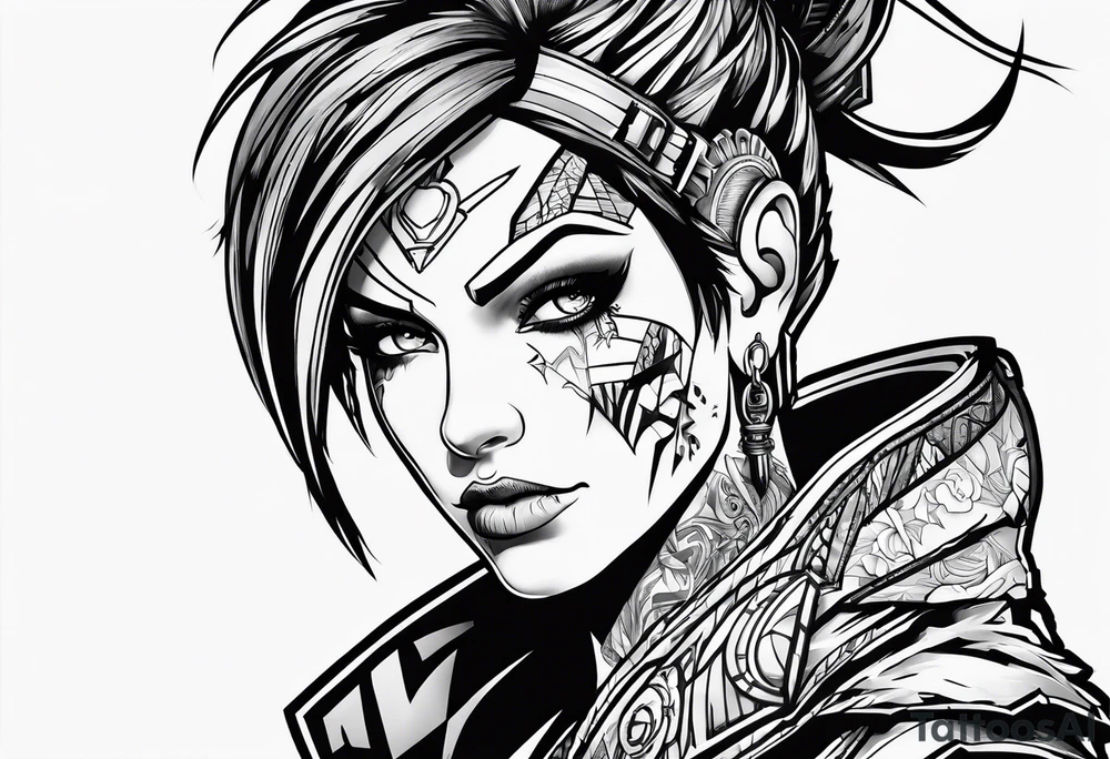 Borderlands 2 psycho tattoo idea