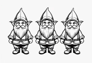 Gnome tattoo idea