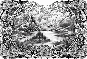 Amalgamate the names Adamczyk- Midjord tattoo idea