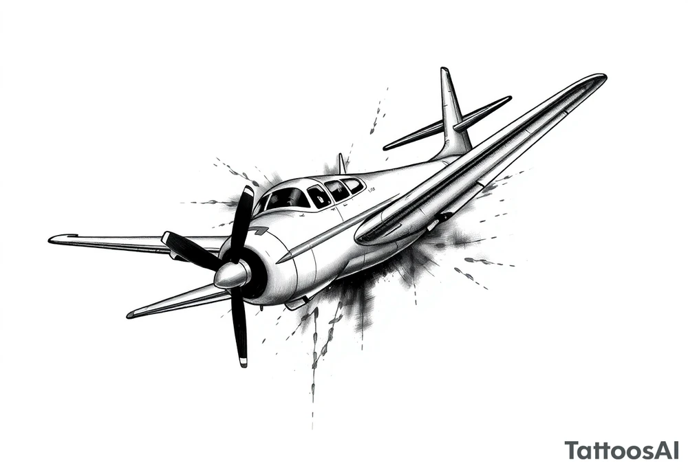 aviation tattoo idea
