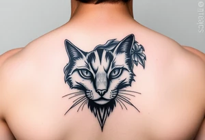 Black Cat tattoo idea