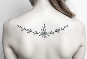 tattos down my spine tattoo idea