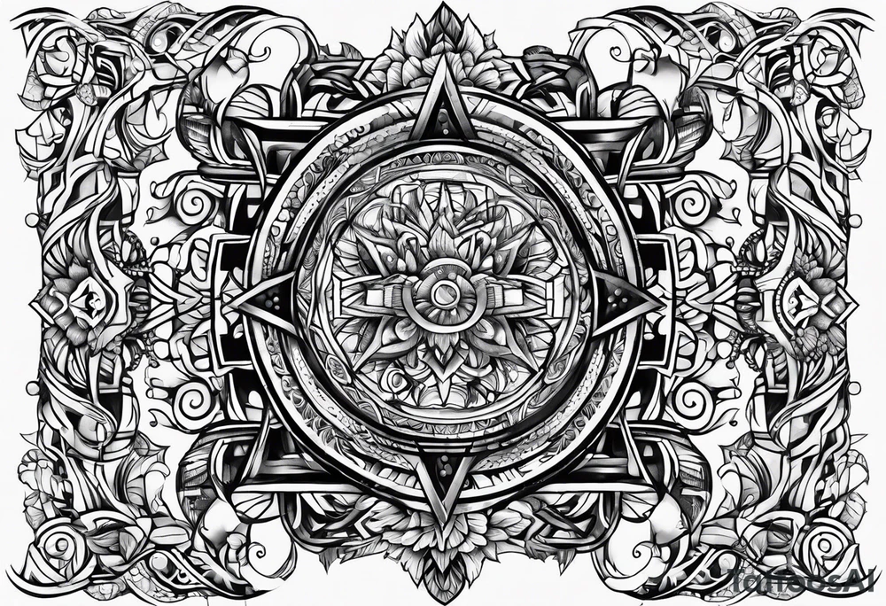 Wind  forearm tattoo idea
