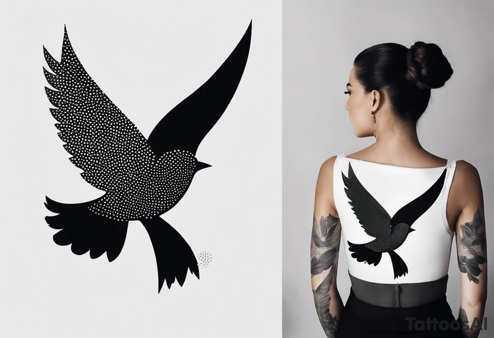 bird tattoo idea