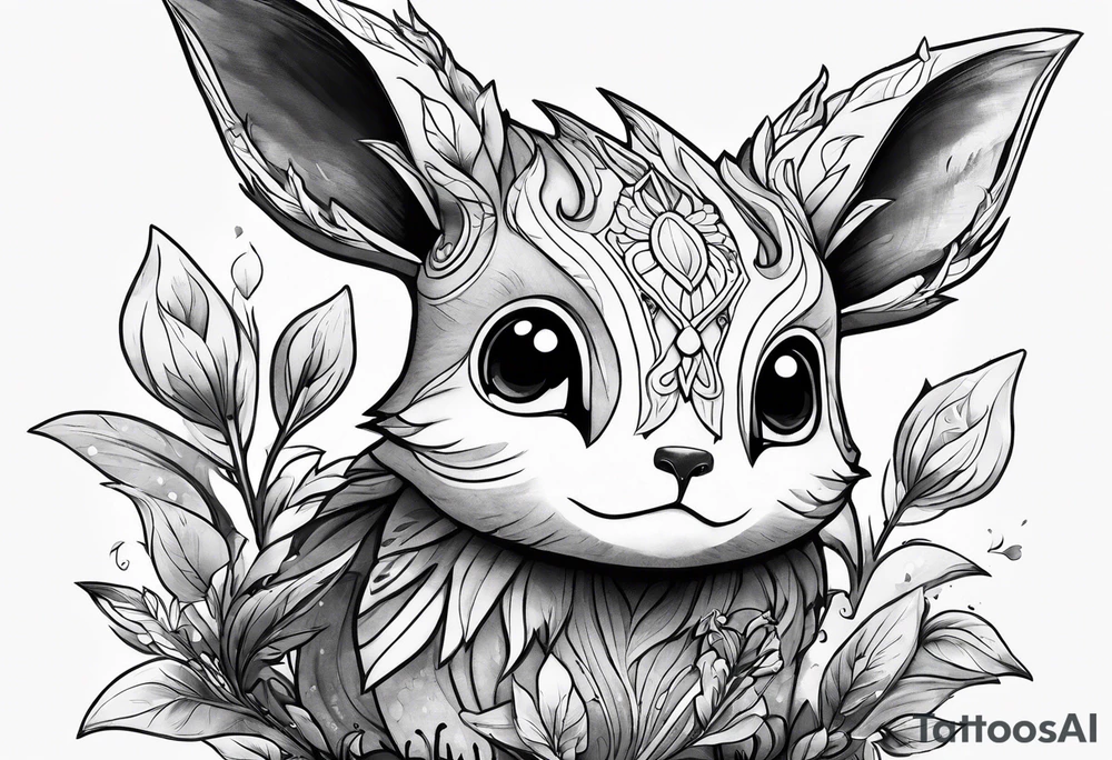 Korok from botw tattoo idea