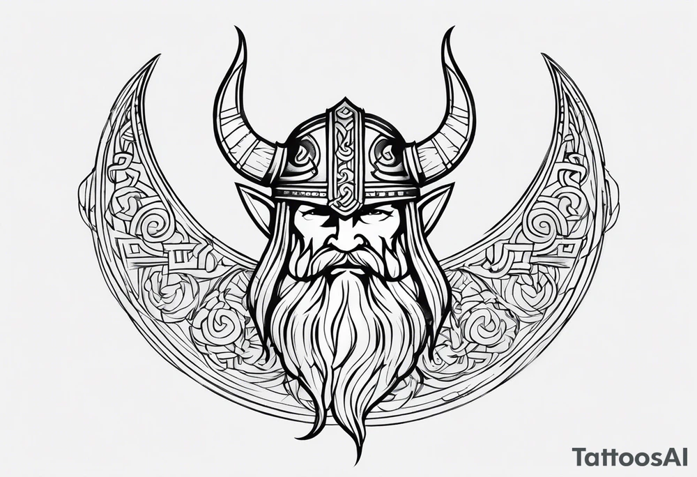 Viking tattoo idea