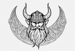 Viking tattoo idea